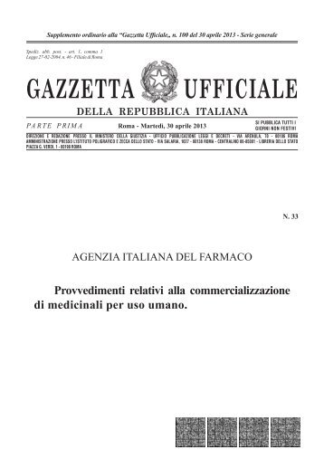 GAZZETTA UFFICIALE - Il Sole 24 ORE