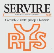 Coccinelle e lupetti: principi o bambini? - Agesci Emilia Romagna