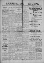 December 1, 1894 - Barrington Area Library