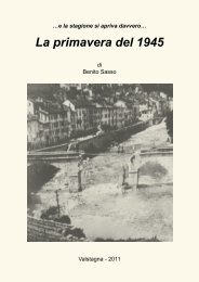 La primavera del 1945 - Comune di Valstagna