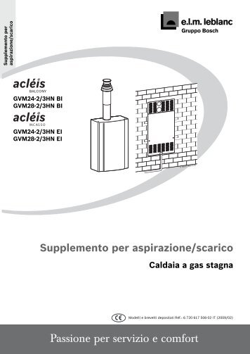 Sistema di aspirazione/scarico - Bosch