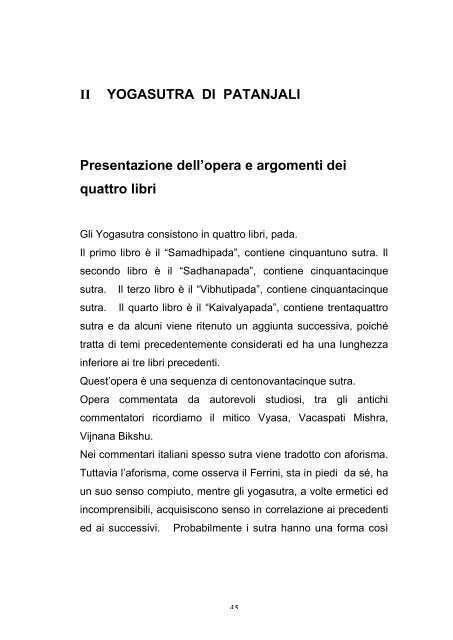 Tesi Andrea Serena YOGADARSANA - India con Massimo Taddei