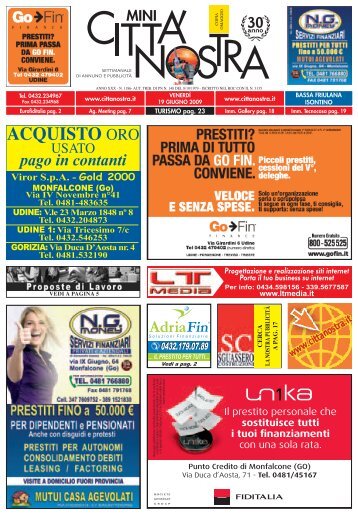 ACQUISTO ORO - Ltrepository