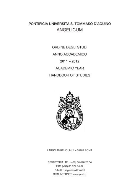 Handbook of Studies 2011-2012 - Archdiocese of Los Angeles
