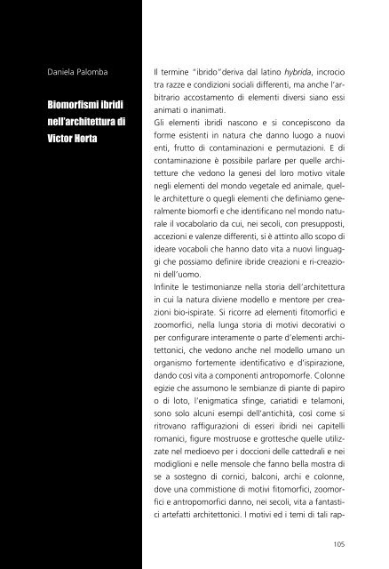Biomorfismi ibridi nell'architettura di Victor Horta - idee per la ...