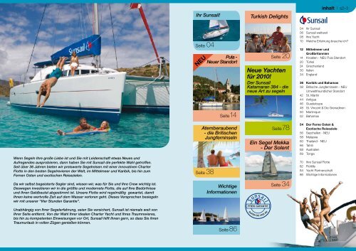 sunsail yachtcharter