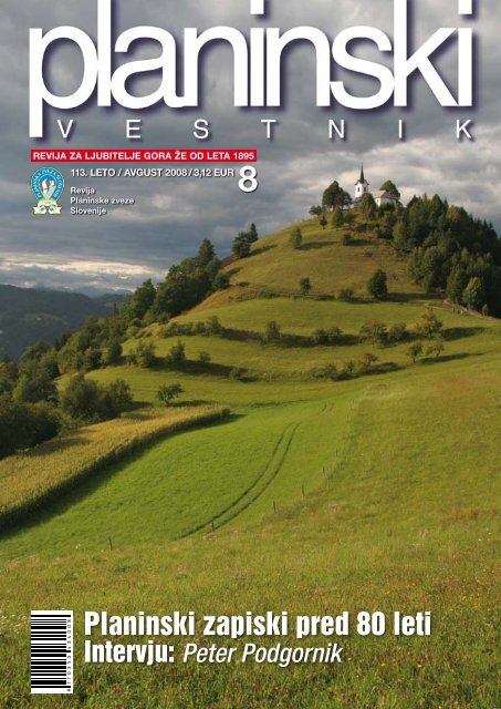 avgust 2008 - Planinski Vestnik