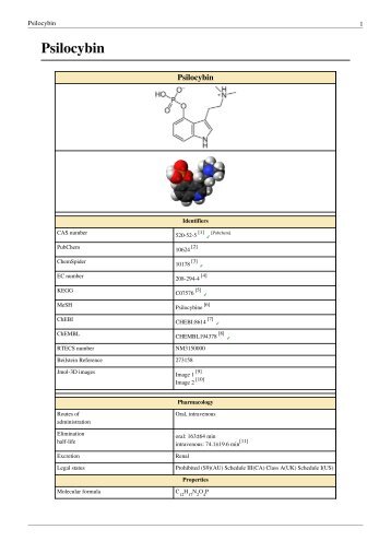 Psilocybin - PAGE