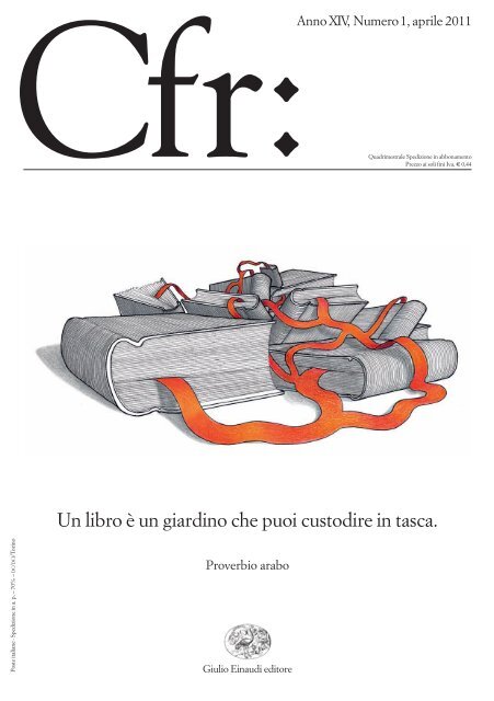 Cfr: Anno XIV, Numero 1, aprile 2011 - Einaudi