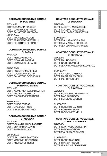 Maggio 2006 - Ordine dei Medici di Bologna