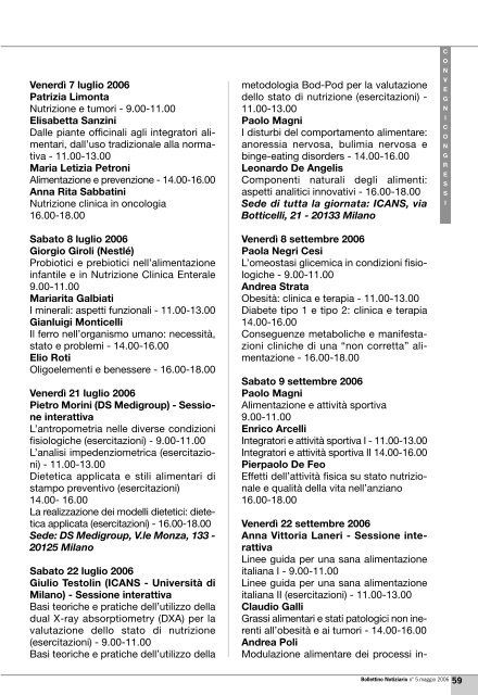 Maggio 2006 - Ordine dei Medici di Bologna