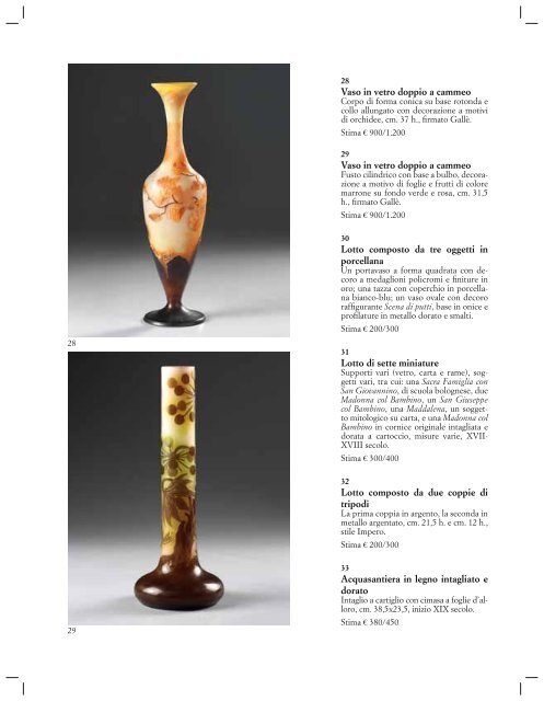 Scarica il catalogo in PDF - Casa d'aste Farsettiarte