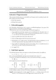 Laboration 5 - Matematikcentrum