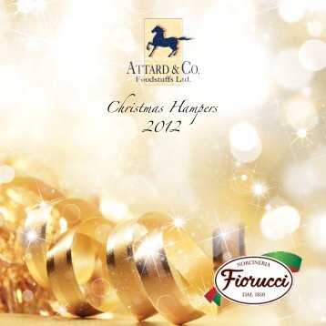 Christmas Hampers 2012 - Food Importers - Foodstuffs Malta