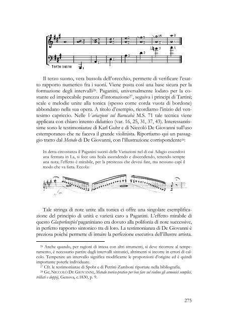 Paganini Divo e Comunicatore - Violin Intonation