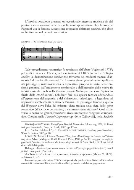 Paganini Divo e Comunicatore - Violin Intonation