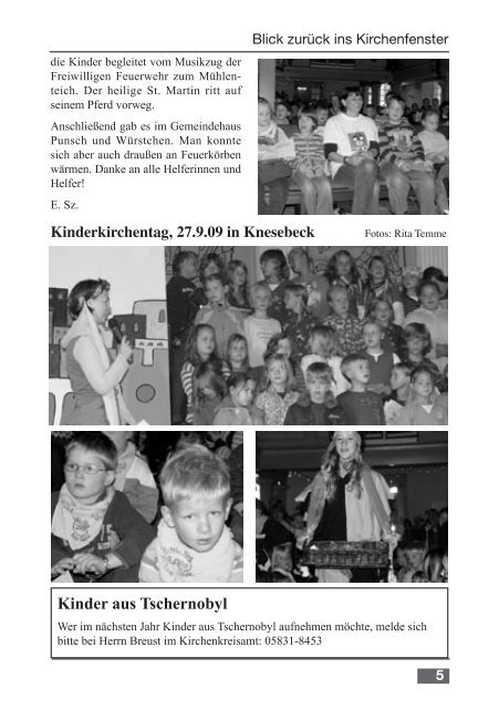 Kirche mit Kindern - Knesebeck.org