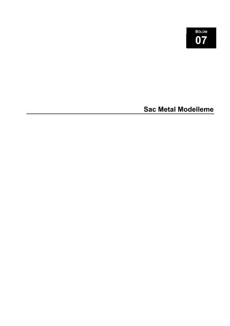 Sac Metal Modelleme - New Page 1