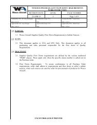 NW2038 Supplier Quality Flow Down Requirements ... - Wesco Aircraft