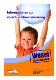 Broschüre vorschulische Förderung (839 KB ) - Wesel