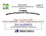 patologia renale - L. Spinnato - Policlinico S.Orsola-Malpighi