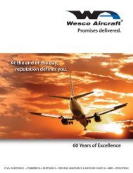 Wesco Aircraft Brochure 2013