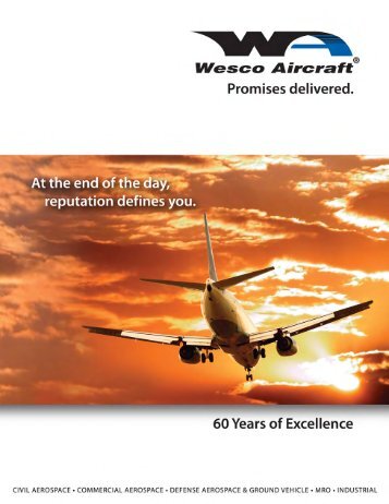 Wesco Aircraft Brochure 2013