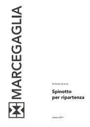 Spinotto per ripartenza - Marcegaglia