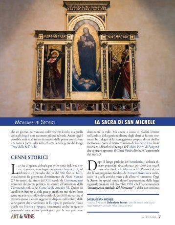 La Sacra di San Michele - Art & Wine