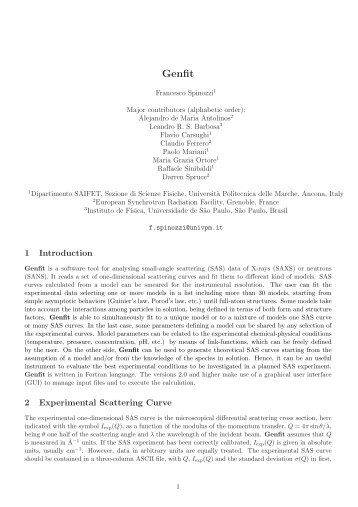 GENFIT Manual pdf - Isf.univpm.it