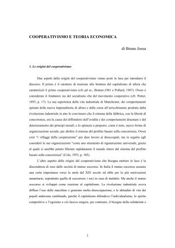 Cooperativismo e teoria economica di Bruno Jossa.pdf