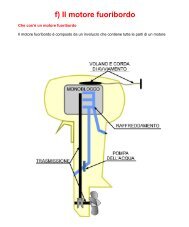 f) Il motore fuoribordo - Saturatore