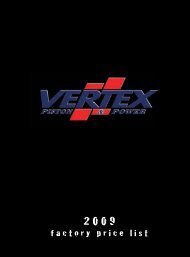 Vertex listino 2009.indd - vxmoto