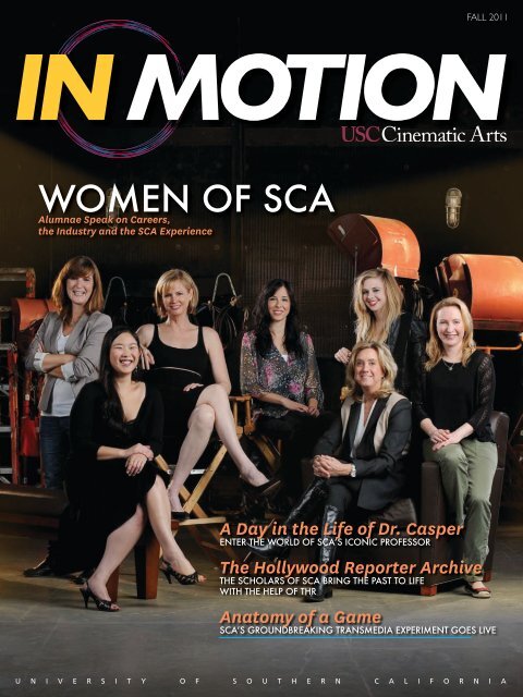 WomEn of SCA - USC School of Cinematic Arts - University of ...