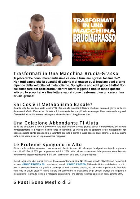 proteine per aumentare la massa muscolare e bruciare i grassi