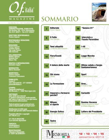 N. 2 - Settembre 2011 - OFItalia