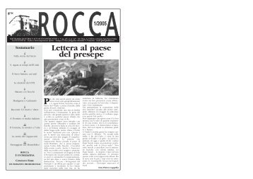 ROCCA mag/giu 2004 - La Rocca - il giornale di Sant'Agata Feltria ...