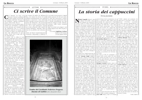 ROCCA mag/giu 2004 - La Rocca - il giornale di Sant'Agata Feltria ...