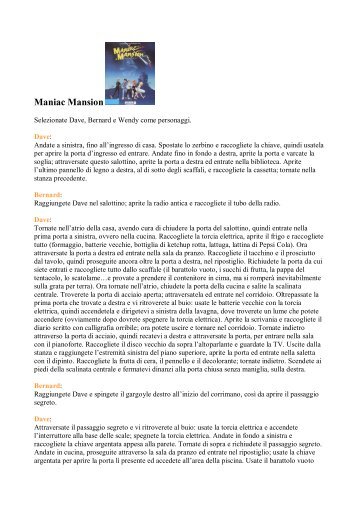 Maniac Mansion - Retrogaming Planet