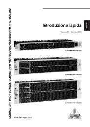 Introduzione rapida - Strumenti Musicali .net