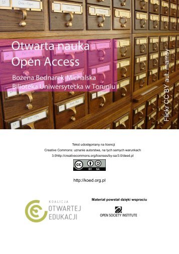 OPEN ACCESS - Koalicja Otwartej Edukacji