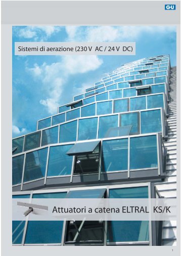Attuatori a catena ELTRAL KS/K - GUItalia.INFO