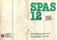 Franchi SPAS-12 Manual, Original - TextFiles.com