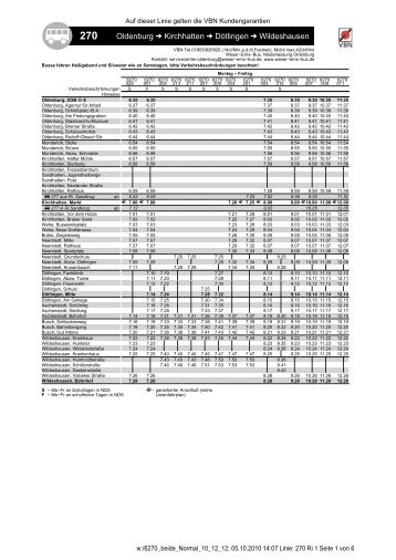 270 - Weser-Ems-Bus