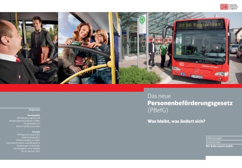 PBefG zum Download (PDF, 5.62MB) - Weser-Ems-Bus