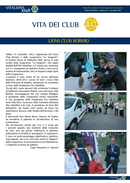 vitalionsnews22 - Lions Clubs Distretto 108Ib1