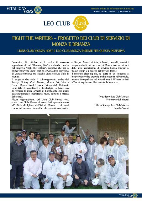 vitalionsnews22 - Lions Clubs Distretto 108Ib1