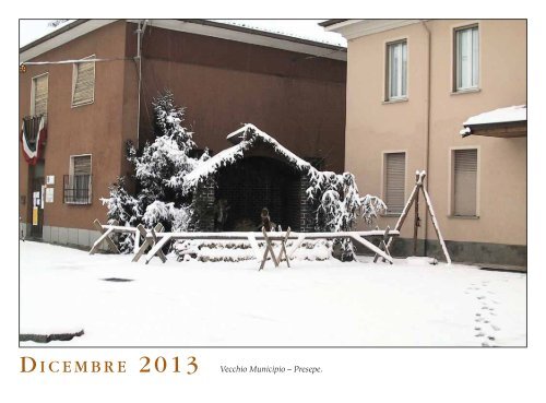 Ecocalendario 2013 - Comune di Casalmaiocco