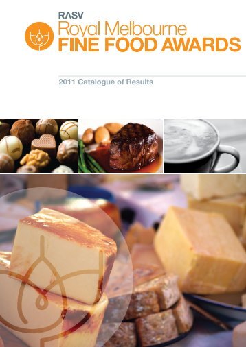2011 Catalogue of Results - Royal Agricultural Society of Victoria