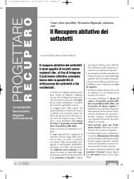 PROGETTARE RECUPERO - DEI Tipografia del Genio Civile